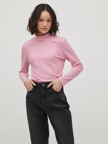 Vila Petite Shirt 'Thessa' in Pink: predná strana