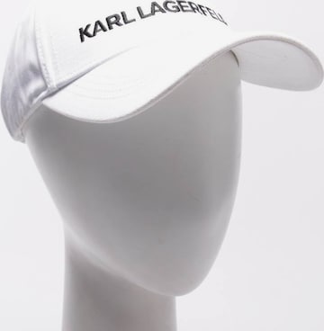 Karl Lagerfeld Mütze XS-XL in Weiß: predná strana