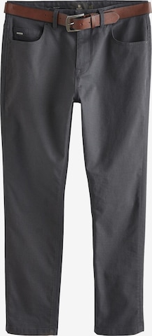 Next Slimfit Hlače | siva barva: sprednja stran