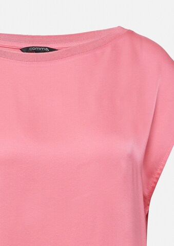 T-shirt COMMA en rose