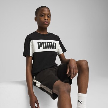PUMA Shirt 'Essentials' in Zwart