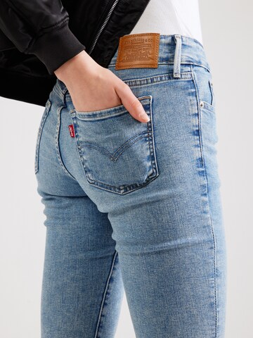 LEVI'S ® Skinny Jeansy '711' w kolorze niebieski