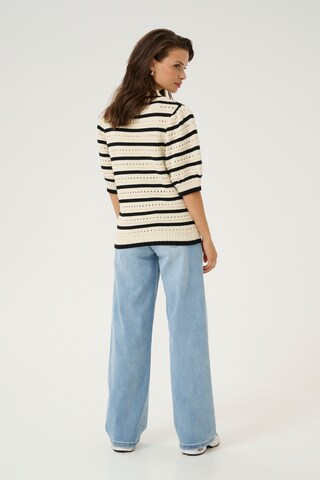 Pull-over 'Evelyn' Kaffe en beige