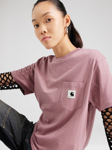 Carhartt WIP T-Shirt in Lila