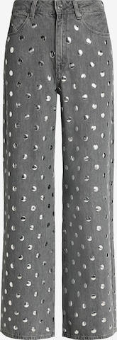 Karl Lagerfeld Wide Leg Farkut värissä harmaa: etupuoli
