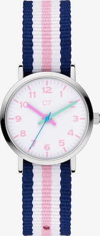 Cool Time Horloge in Zilver: voorkant