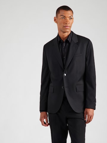 Regular fit Giacca da completo 'Karl253X-MH' di HUGO in nero: frontale