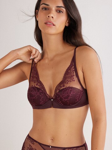INTIMISSIMI Balconette BH 'MONICA LA VIE EN ROSE' in Rot