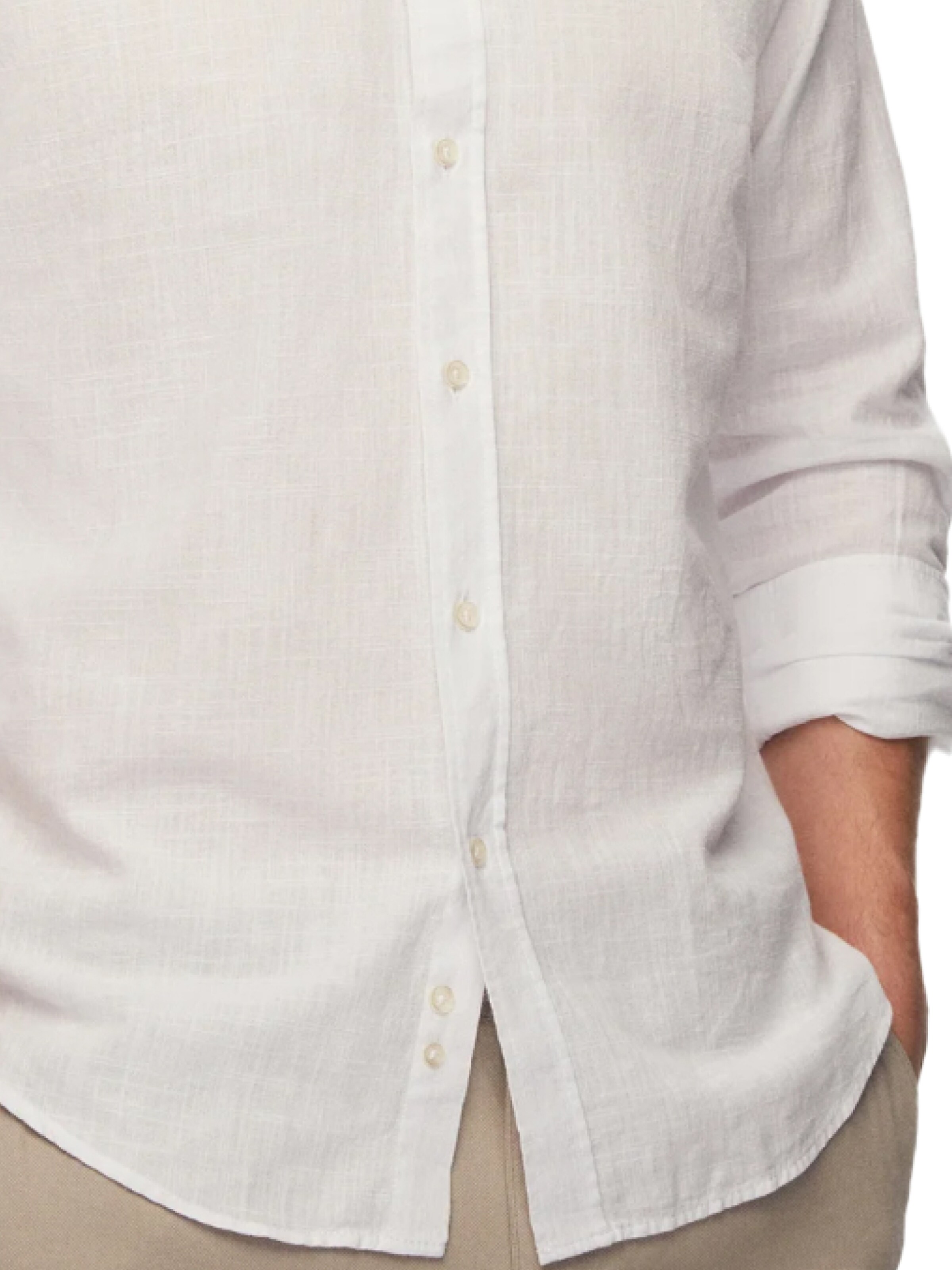 D’S Damat Regular fit Overhemd in Wit