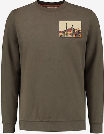 Shiwi Sweatshirt i brun: framsida