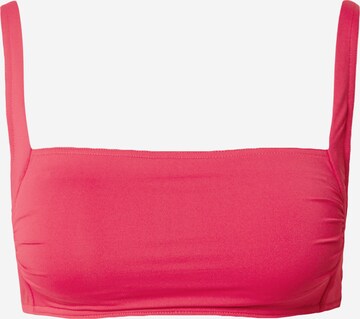 Marks & Spencer - Soutien Bustier Top de biquíni em rosa: frente