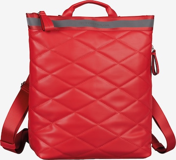 TOM TAILOR Backpack 'Mica' in Red: front