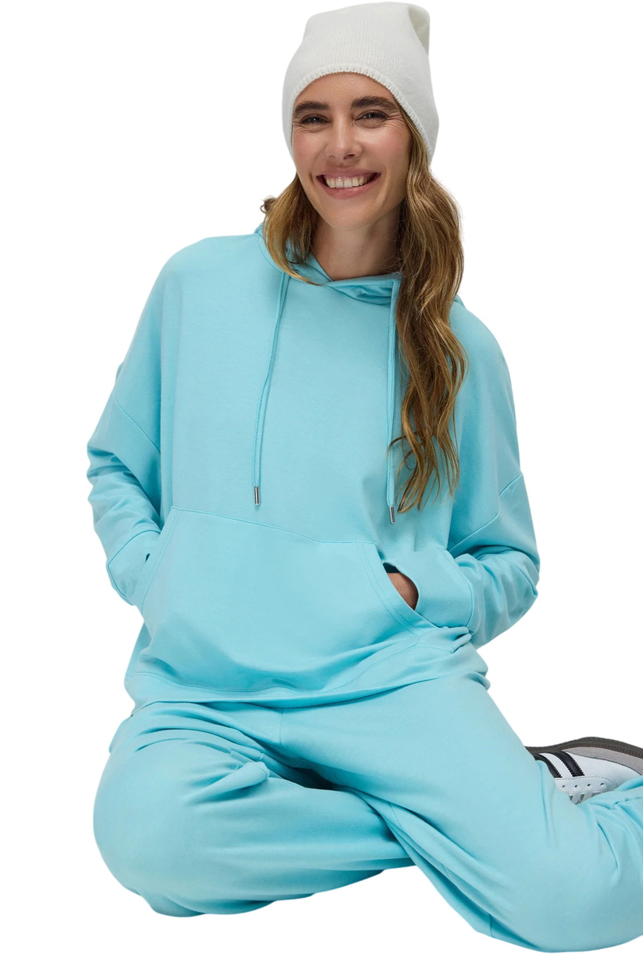 No Matter What Sweatshirt in Blue: front