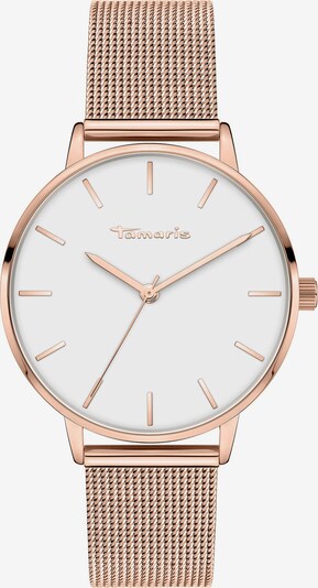 TAMARIS Analog watch in Rose gold / White, Item view