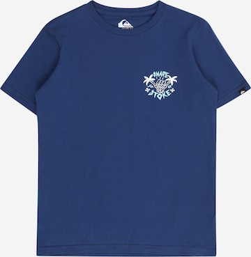 QUIKSILVER Majica 'SHARE THE ST' | modra barva: sprednja stran