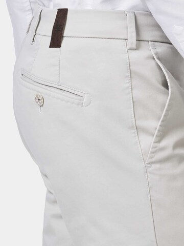 Coupe slim Pantalon chino 'Lupus' MMX Germany en gris