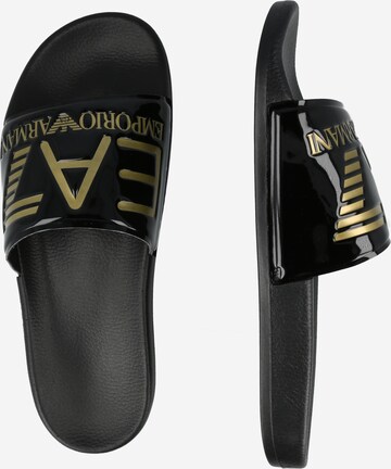 EA7 Emporio Armani Beach & Pool Shoes in Black