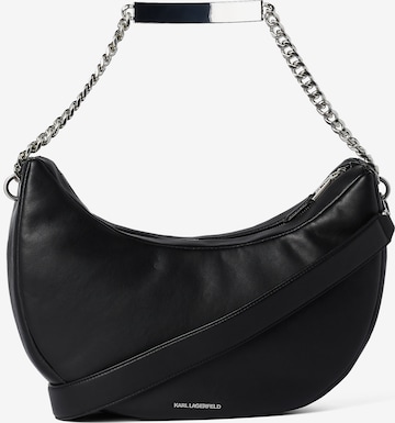 Karl Lagerfeld Schultertasche in Schwarz