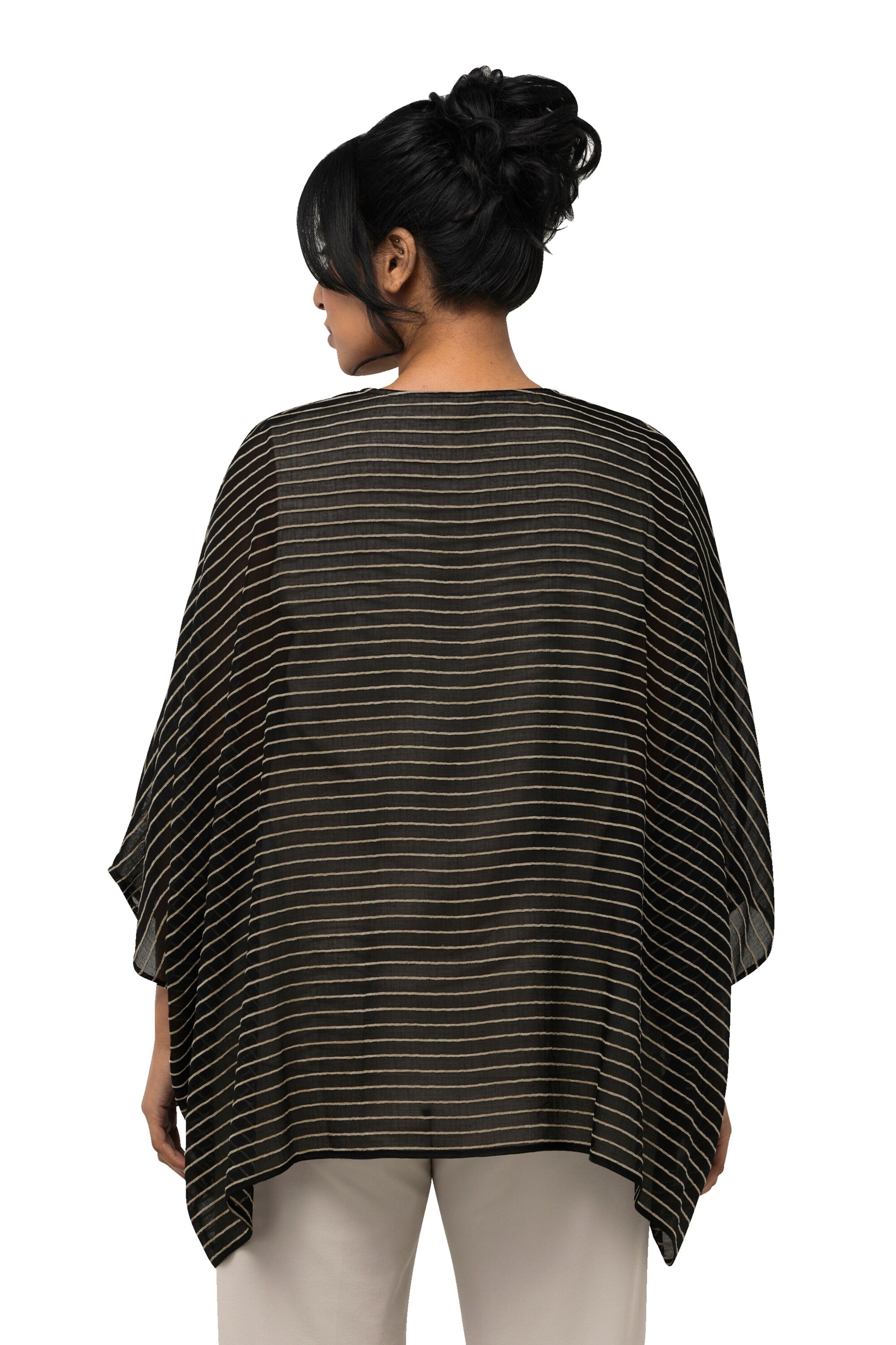 Ulla Popken Blouse in Zwart