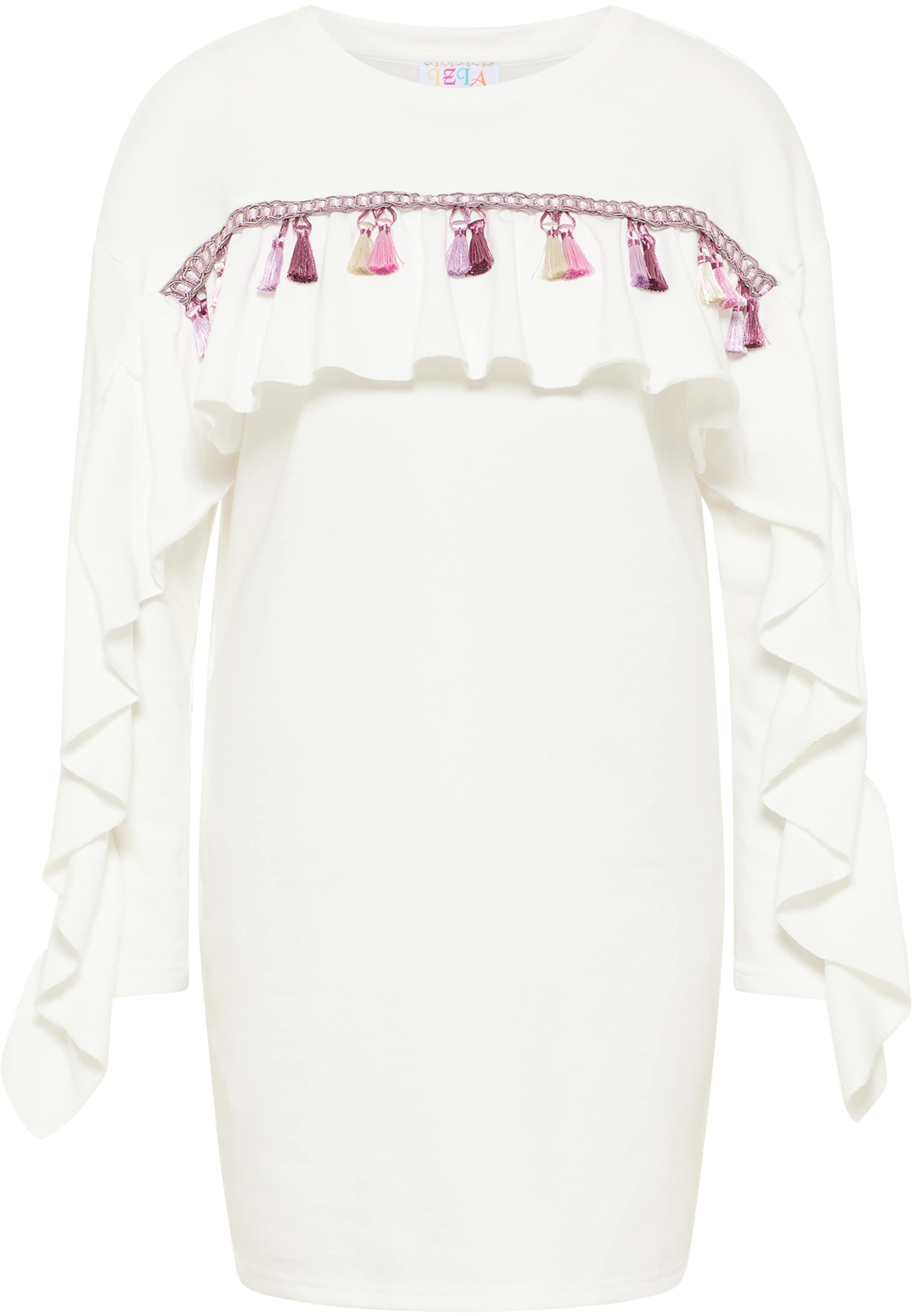 IZIA Šaty - Biela: predná strana