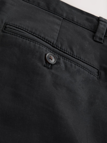 Next Loosefit Élére vasalt nadrágok - fekete