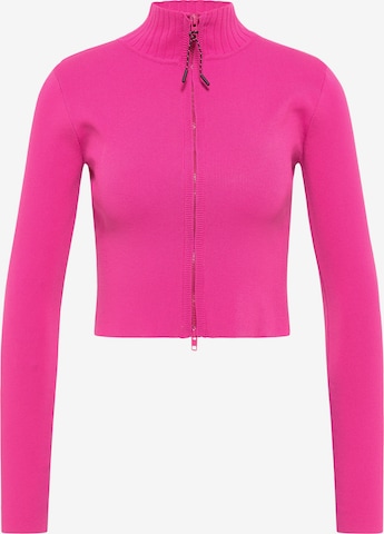 myMo ATHLSR Strickjacke in Pink: predná strana