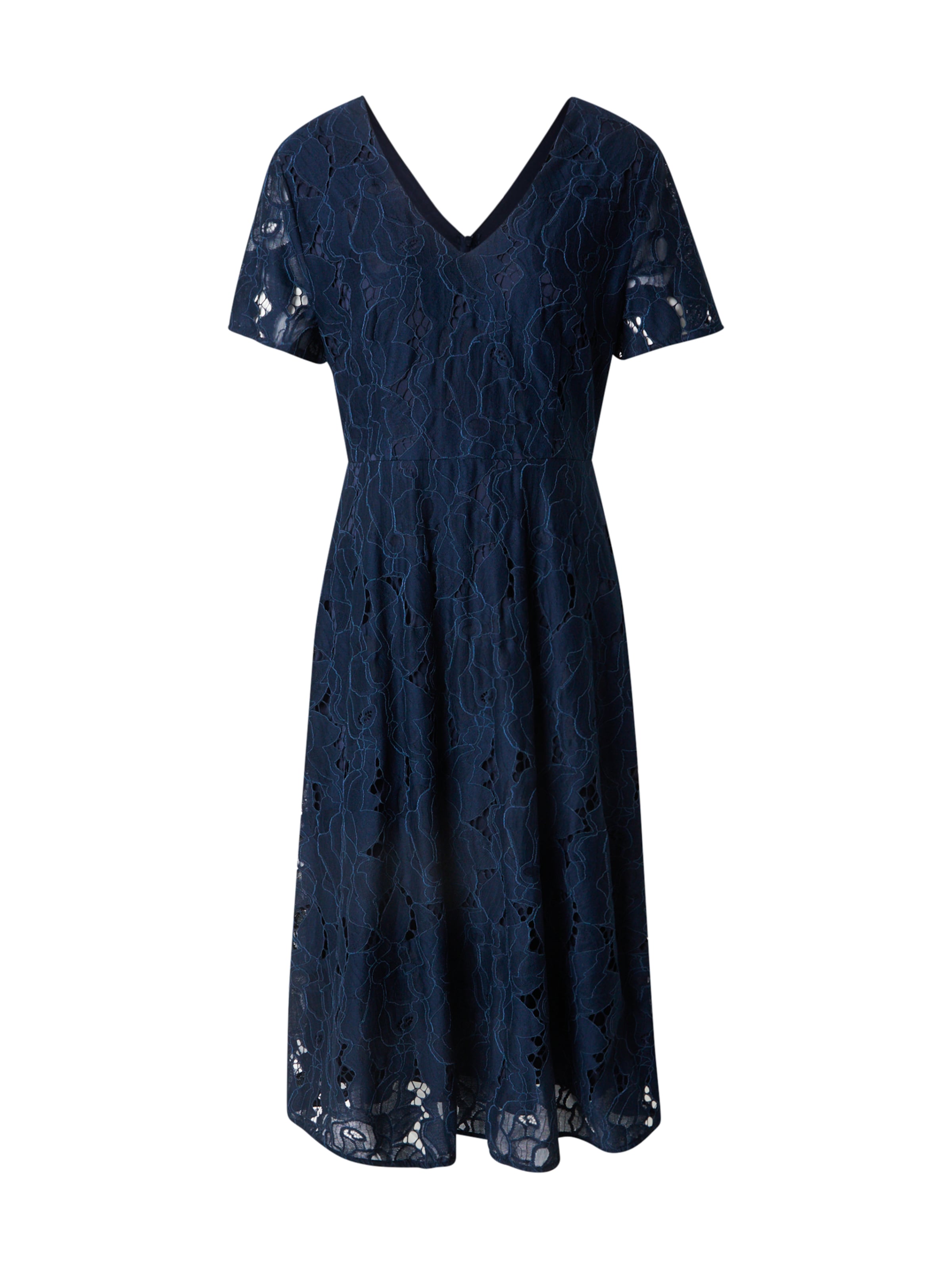 s.Oliver BLACK LABEL Koktejlové šaty – modrá: přední strana