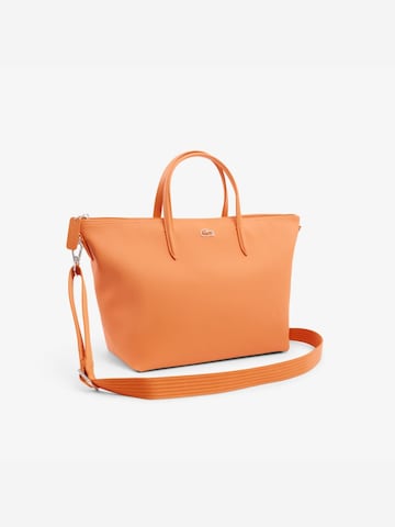 LACOSTE - Bolso de hombro 'Lacoste Petit sac cabas à bandoulière L.12.12 Concept Orange' en naranja
