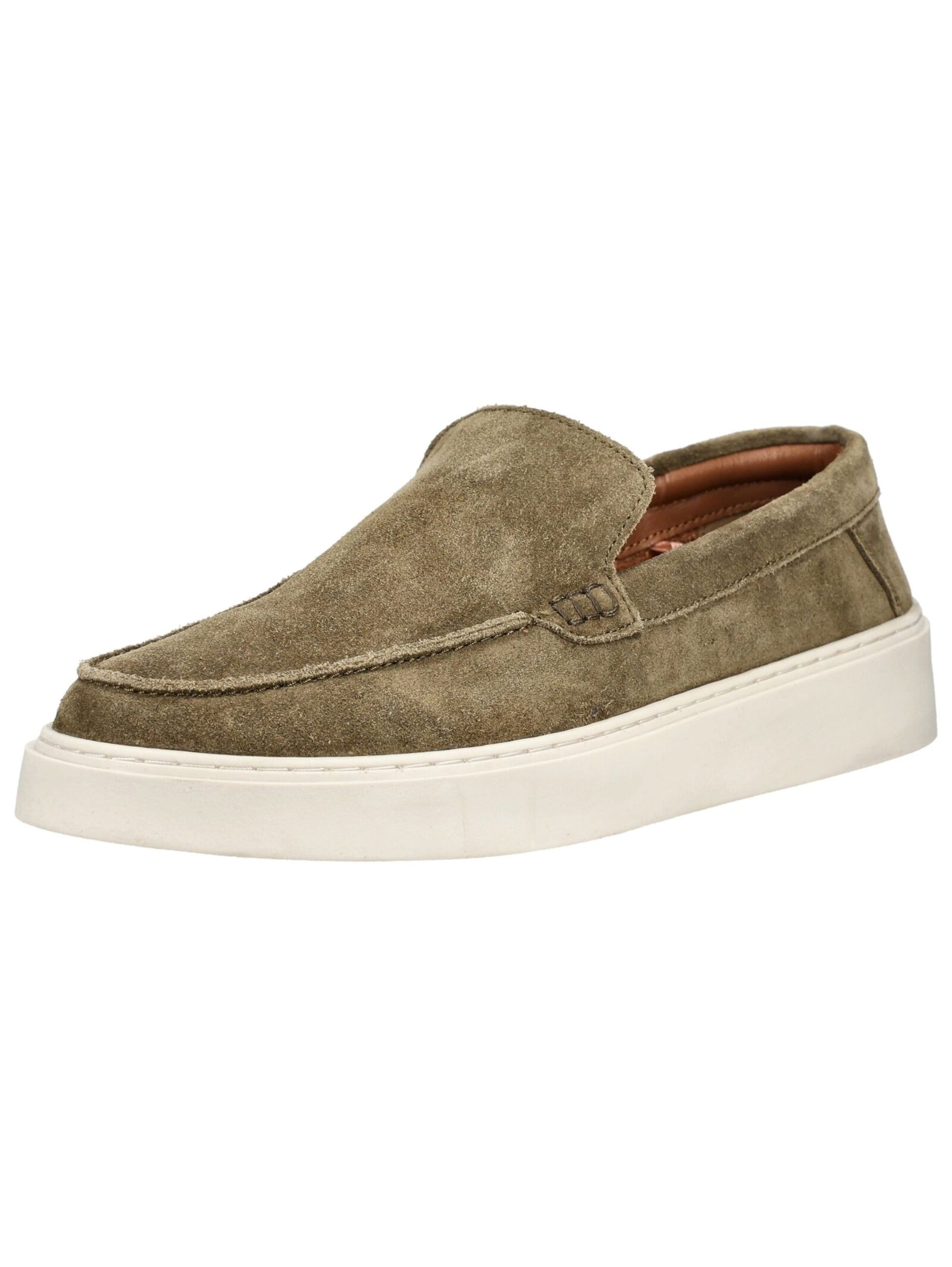 GIOSEPPO Slip-ons in Green: front