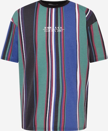 Mennace T-shirt i blandade färger: framsida