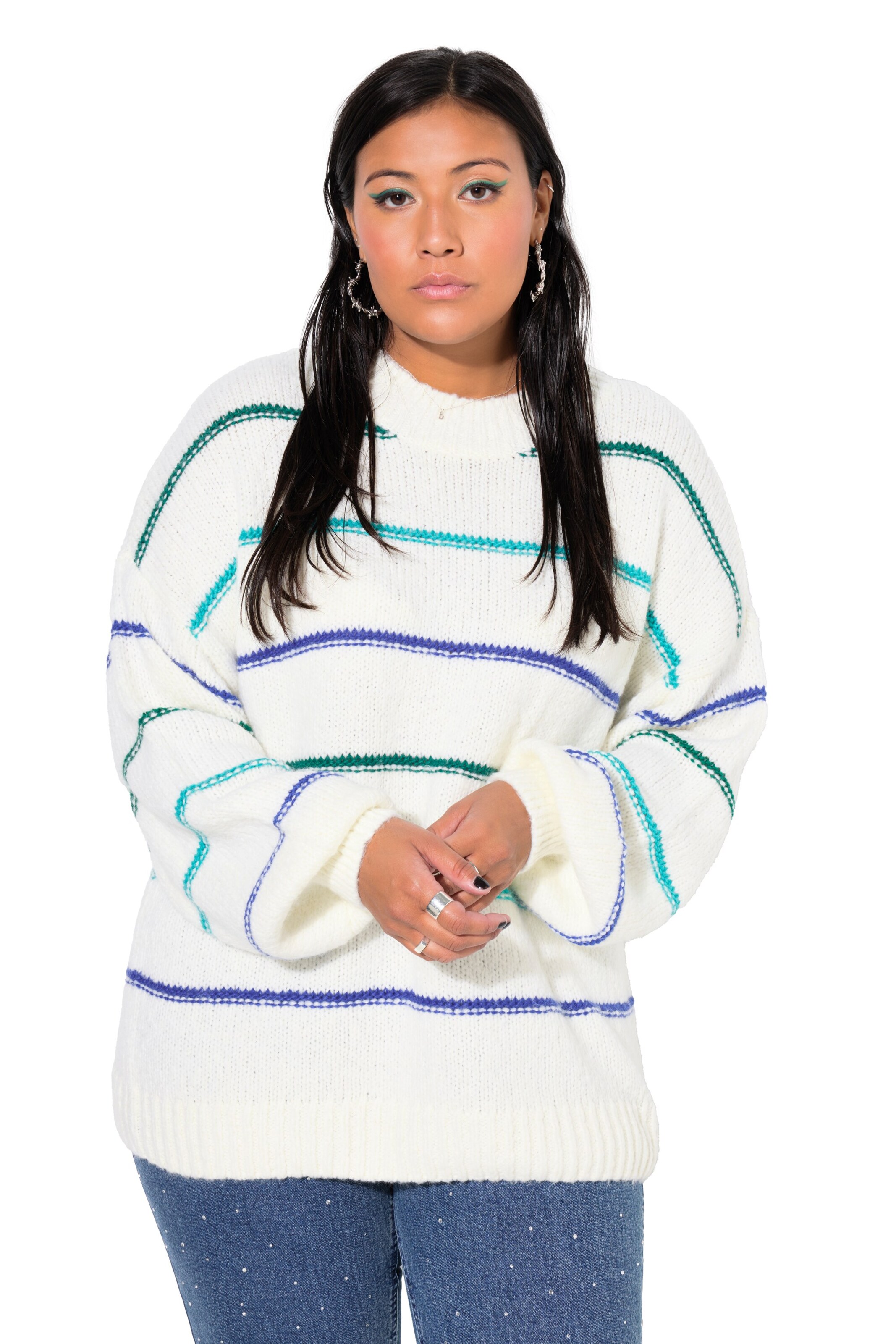 Studio Untold Pullover in Weiß: Vorderseite