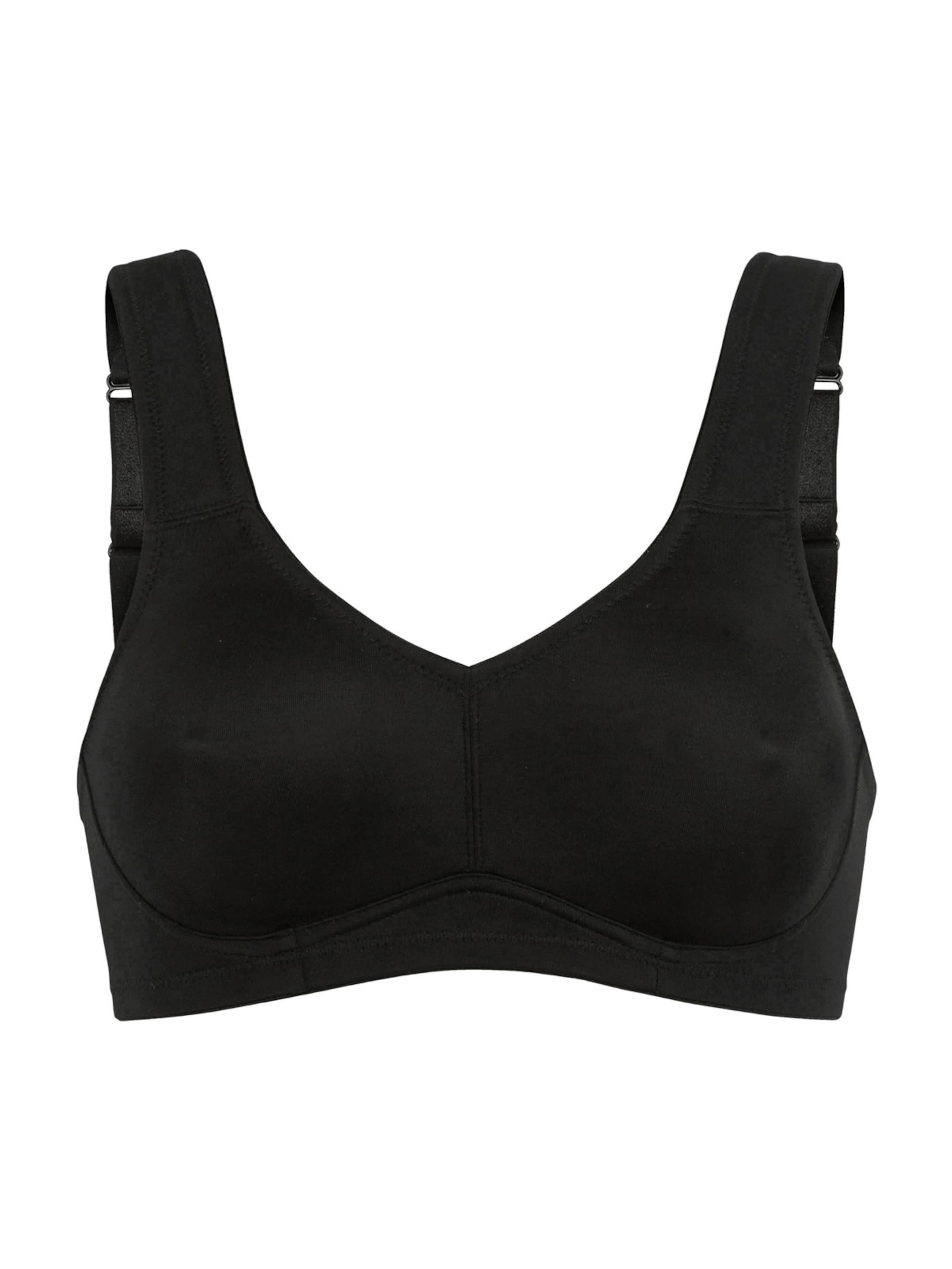 Cellbes of Sweden Bralette Bra 'Ingrid' in Black: front