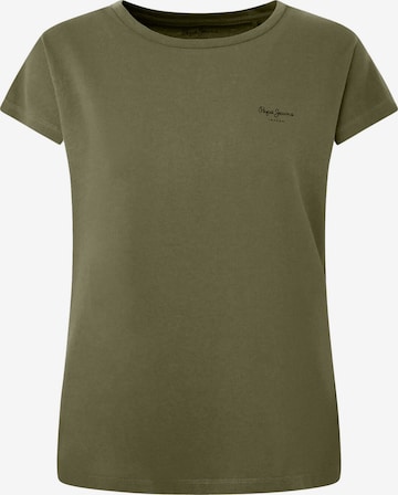 Pepe Jeans T-Shirt 'BLOOM' in Grün: predná strana