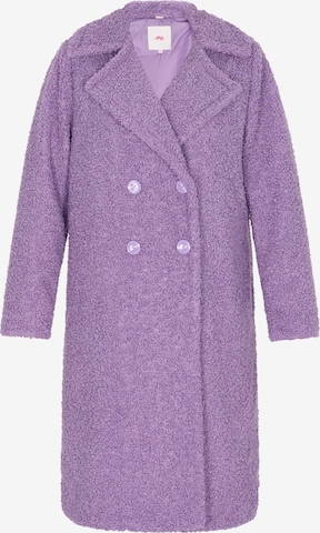 MYMO Overgangsfrakke i lilla: forside