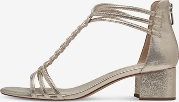 TAMARIS Sandalen met riem in Goud