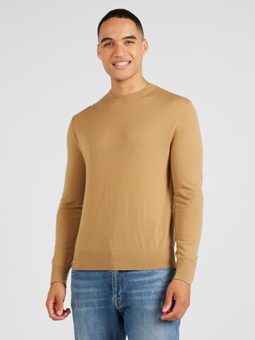 UNITED COLORS OF BENETTON Sweater in Beige: front
