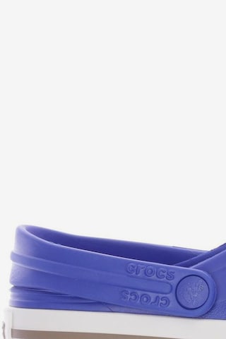 Crocs Sandalen 40,5 in Blau