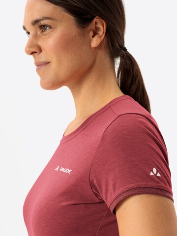 VAUDE Performance shirt 'Sveit' in Red