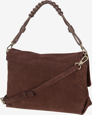 ABRO Shoulder Bag 'Poppy' in Brown