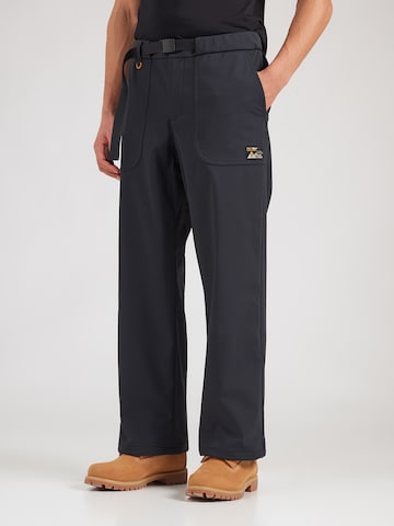 juoda COLUMBIA Standartinis Laisvalaikio kelnės 'High Cascades': priekis