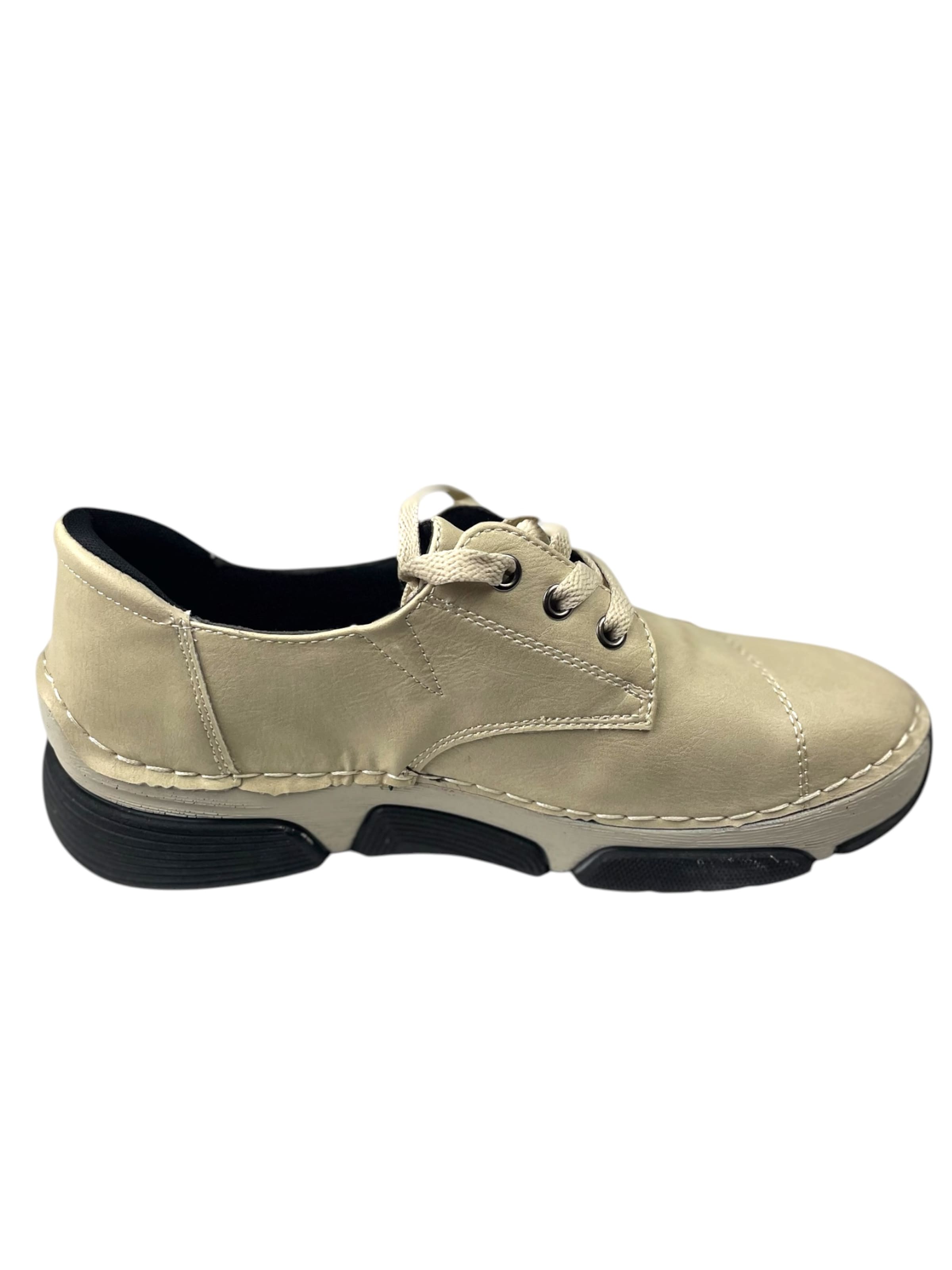 Chaussure à lacets Kumixi en beige