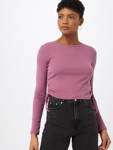 BDG Urban Outfitters Shirt in Lila: voorkant