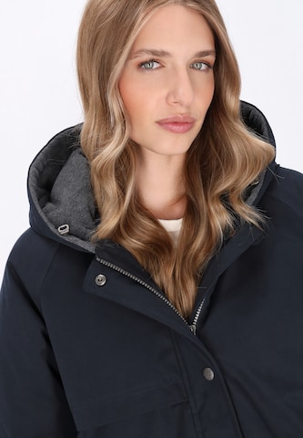 DreiMaster Vintage Tussenparka 'Vintage' in Blauw