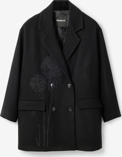 Desigual Ανοιξιάτικο και φθινοπωρινό παλτό σε σκούρο γκρι / μαύρο, Άποψη προϊόντος