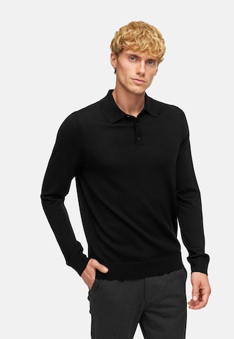 Kronstadt Sweater 'Johannes' in Black: front