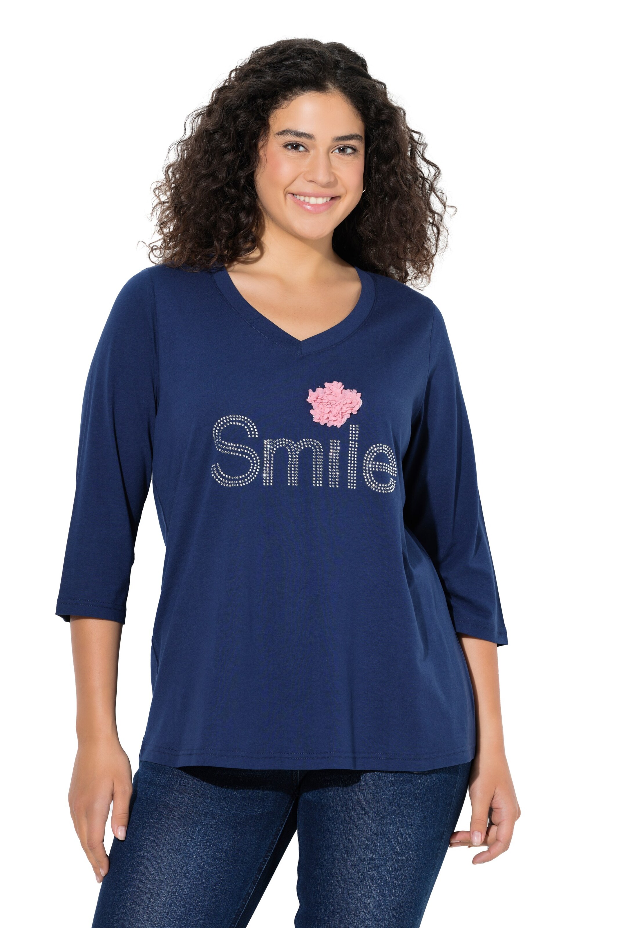Ulla Popken Shirt in Blue: front