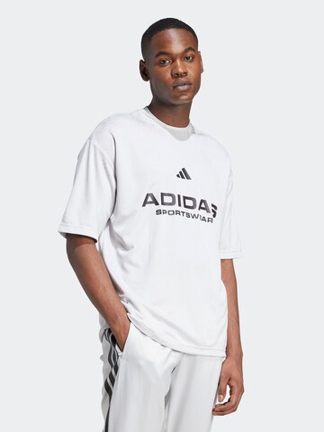 ADIDAS SPORTSWEAR Functioneel shirt 'TIRO' in Grijs: voorkant