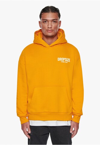 Dropsize Sweatshirt 'Crime Club' in Orange: front