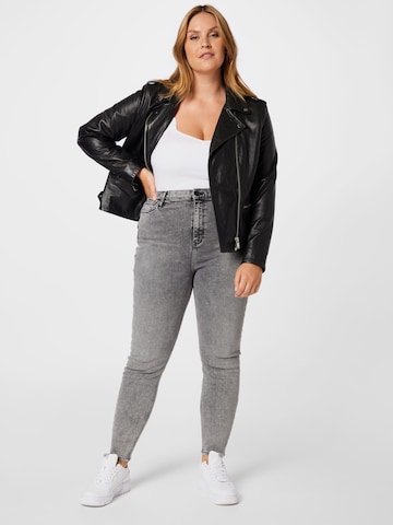 River Island Plus Skinny Jeans in Grau