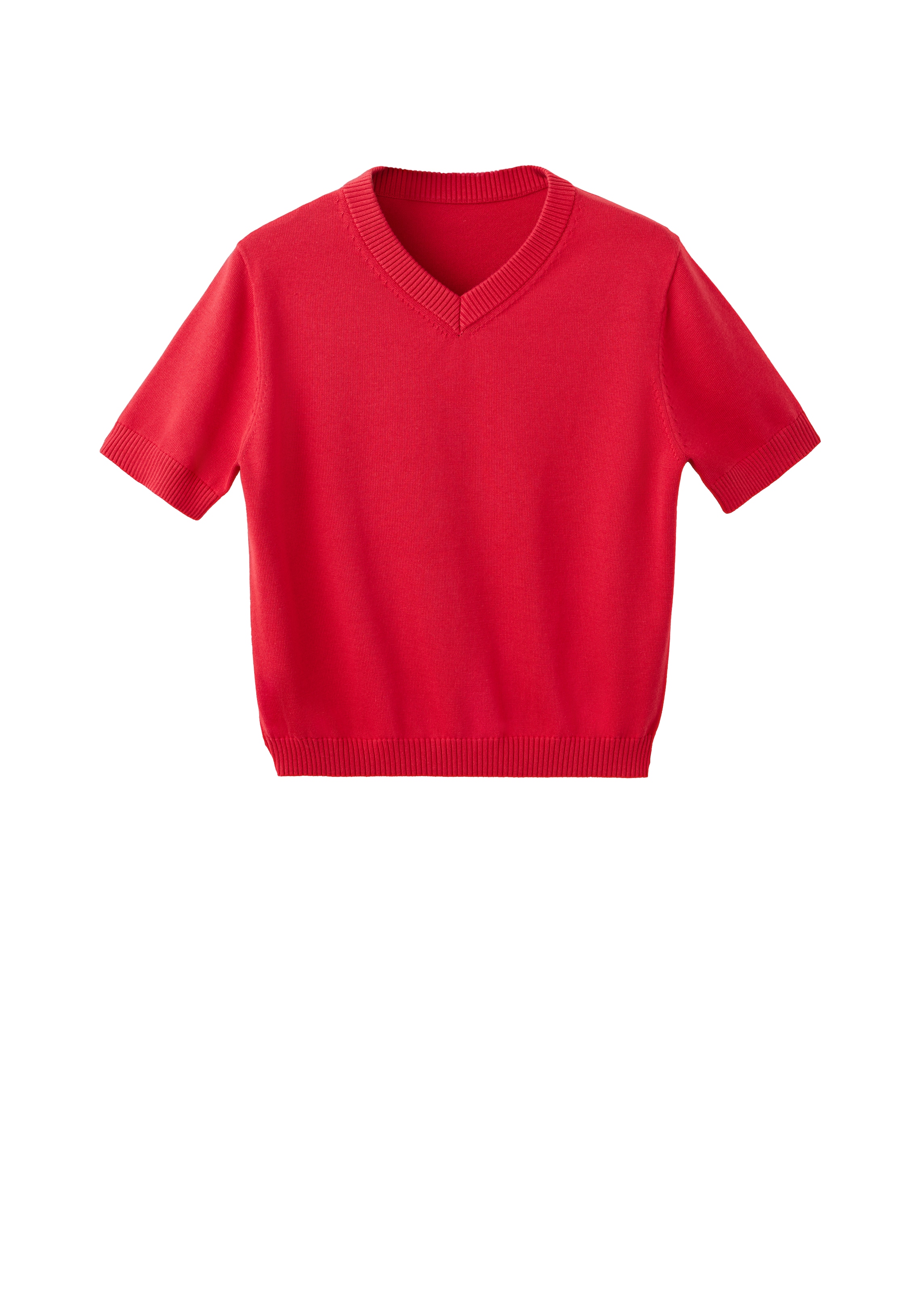 MANGO Sweater 'VALEN' in Red: front